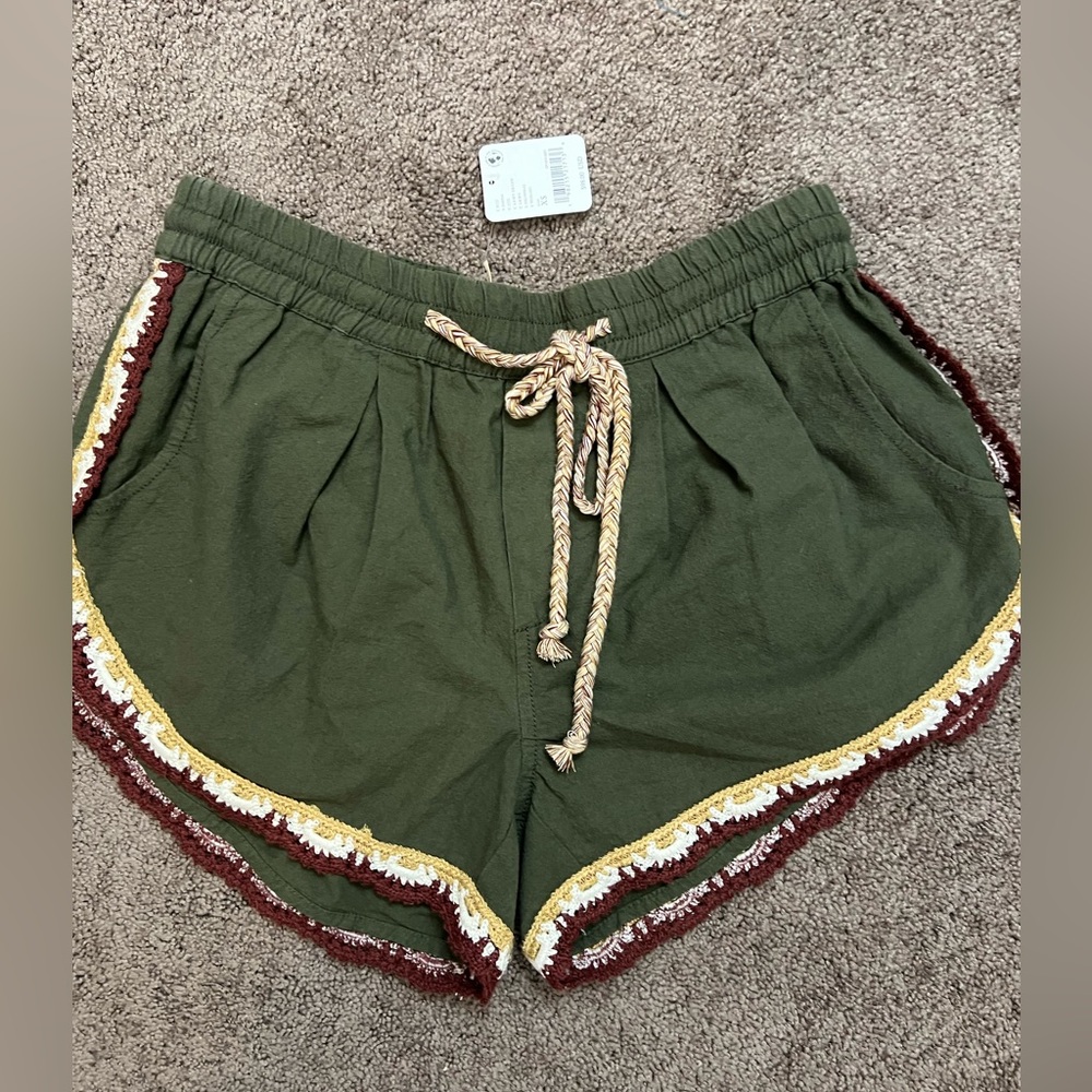 Free People Coastal Cruise Pull-On Shorts, XS NWT - Picture 3 of 5